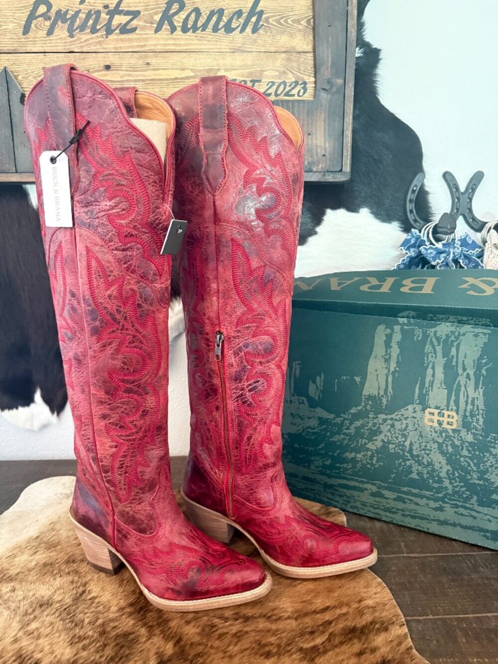 Buck & Brana - Julia Red - W6 ($330)